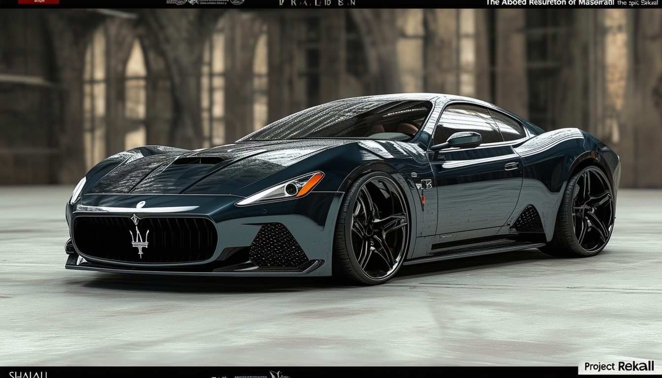 d&Atilde;&copy;couvrez l'&Atilde;&copy;pop&Atilde;&copy;e fascinante du projet rekall visant la r&Atilde;&copy;surrection avort&Atilde;&copy;e de la maserati shamal. plongez dans les coulisses de cette tentative audacieuse de redonner vie &Atilde;&nbsp; un symbole de l'innovation automobile.