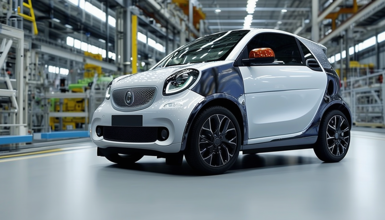La toute dernière Smart Fortwo sort de l'usine d'Hambach : Vidéo ...