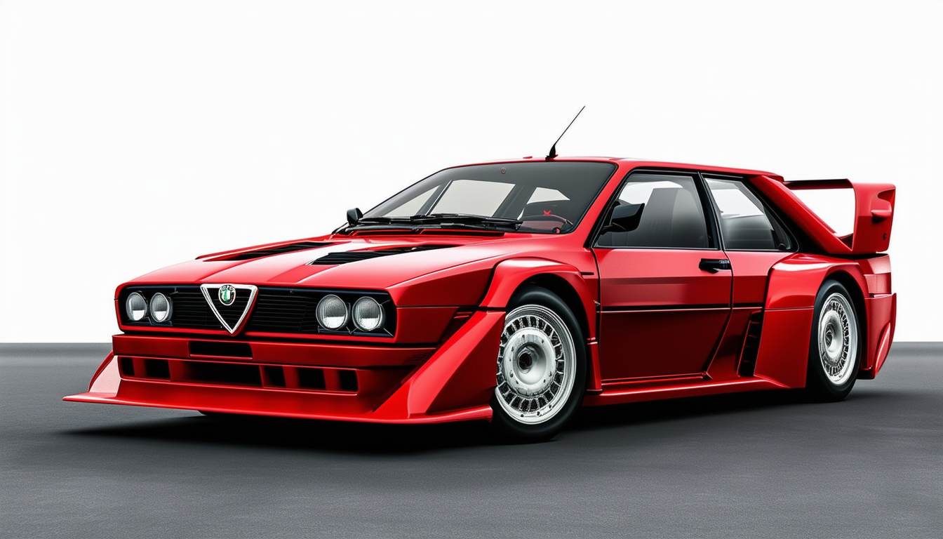 d&Atilde;&copy;couvrez l'alfa romeo 75 turbo evoluzione, une l&Atilde;&copy;gende oubli&Atilde;&copy;e de l'automobile qui rena&Atilde;&reg;t sous un nouveau jour. plongez dans l'histoire passionnante de cette voiture mythique.