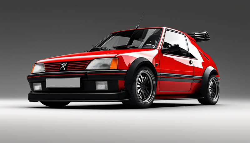 transformez votre peugeot 205 en une voiture unique pour moins de 5.000 euros avec dimma ! découvrez comment personnaliser votre véhicule et lui donner une touche unique grâce aux kits de tuning et accessoires dimma.