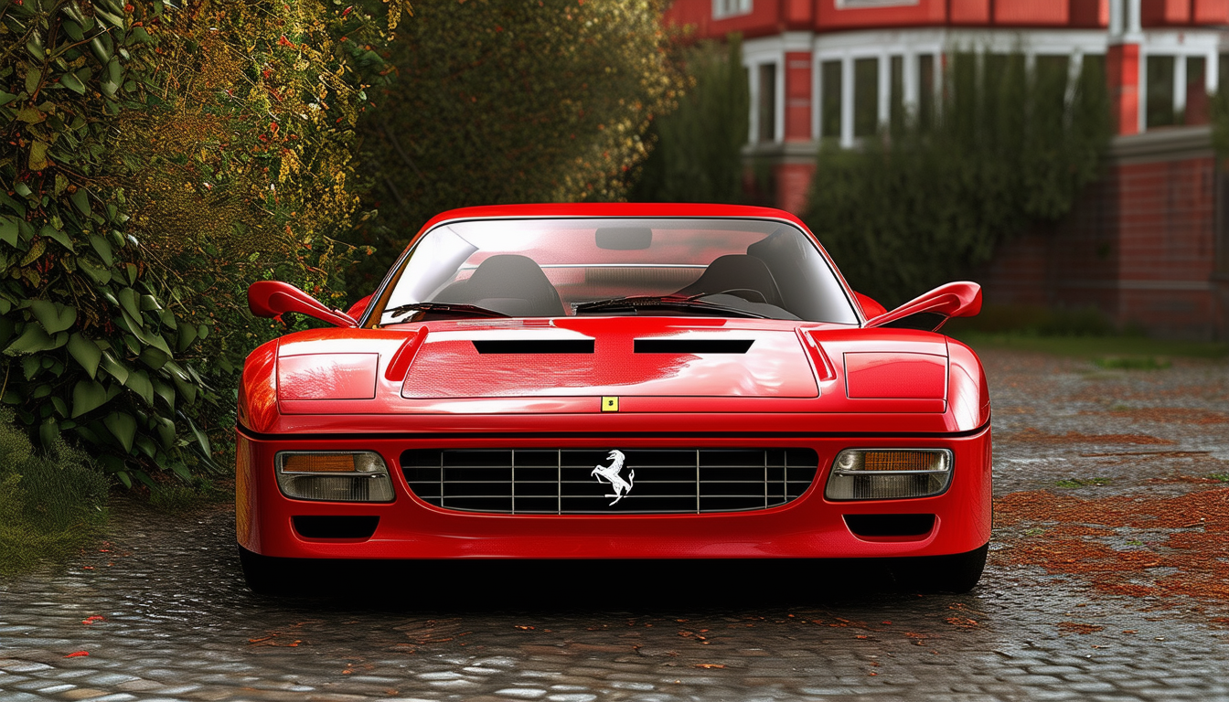 d&Atilde;&copy;couvrez la ferrari f512m de gerhard berger apr&Atilde;&uml;s 30 ans d'histoire passionnante dans le monde de la formule 1 et de l'automobile de sport.
