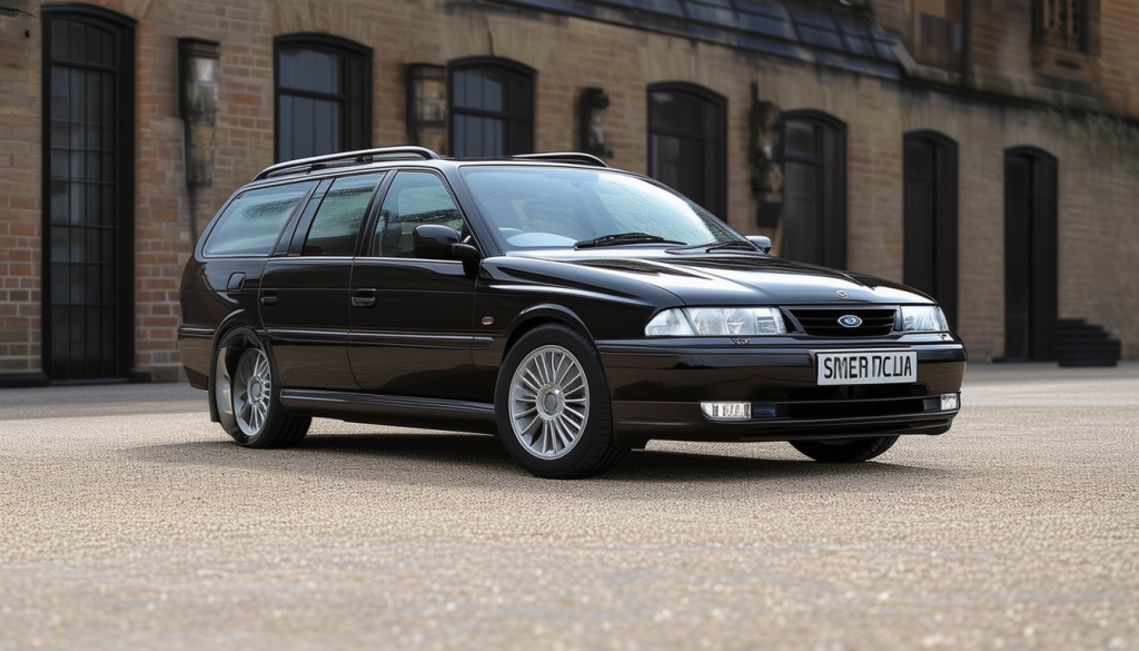 la lotus carlton tourer combine la vitesse et l'espace de stockage dans les années 90.