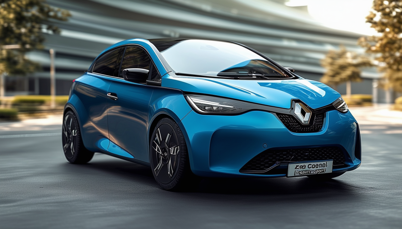 Renault Zo E Sport Quand La Voiture lectrique Devient Une Sportive Renault Zo E Sport Quand La Voiture lectrique Devient Une Sportive