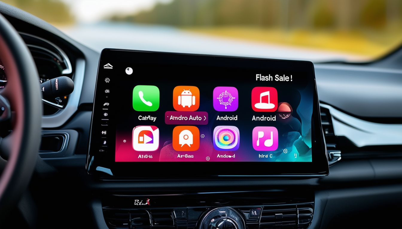 profitez d'une offre incroyable avec cet autoradio &Atilde;&nbsp; moins de 50 euros, compatible avec carplay et android auto. ne manquez pas cette vente flash pour am&Atilde;&copy;liorer votre exp&Atilde;&copy;rience audio en voiture !