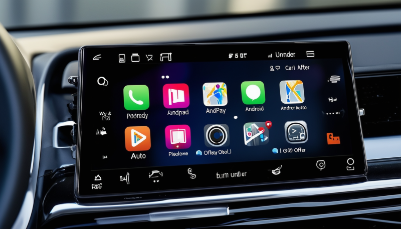 profitez de notre vente flash et découvrez cet autoradio à moins de 50 euros, compatible avec carplay et android auto. idéal pour transformer votre trajet en une expérience connectée et moderne.