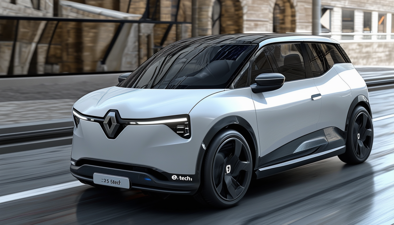 d&Atilde;&copy;couvrez la nouvelle renault 5 e-tech : une voiture &Atilde;&copy;lectrique au design ravageur, alliant &Atilde;&copy;l&Atilde;&copy;gance et performance.