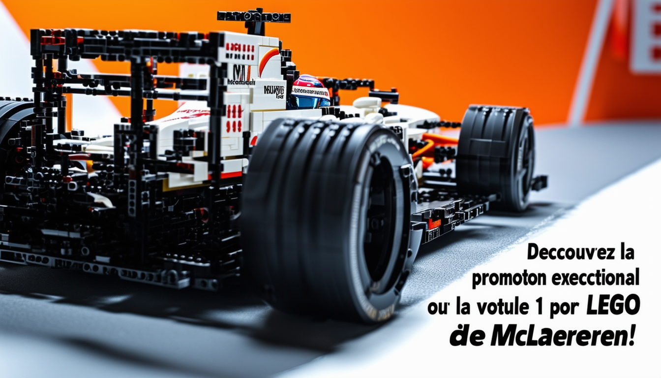 d&Atilde;&copy;couvrez la promotion exceptionnelle sur la voiture lego formule 1 pour les fans de mclaren! profitez d'une offre exclusive sur la r&Atilde;&copy;plique de la formule 1 de mclaren en lego. offrez-vous un mod&Atilde;&uml;le iconique &Atilde;&nbsp; l'&Atilde;&copy;chelle 1:8 avec cette promotion sp&Atilde;&copy;ciale.