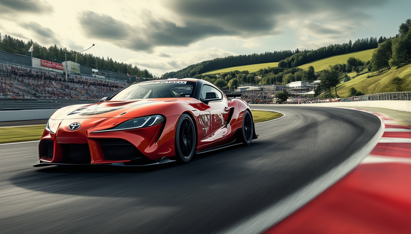 plongez dans l'univers de la performance avec la supercar &Atilde;&nbsp; moteur v8 de toyota. vivez l'adr&Atilde;&copy;naline sur le c&Atilde;&copy;l&Atilde;&uml;bre circuit de spa-francorchamps et d&Atilde;&copy;couvrez ses capacit&Atilde;&copy;s &Atilde;&copy;poustouflantes en action. ne manquez pas cette exp&Atilde;&copy;rience automobile inoubliable !