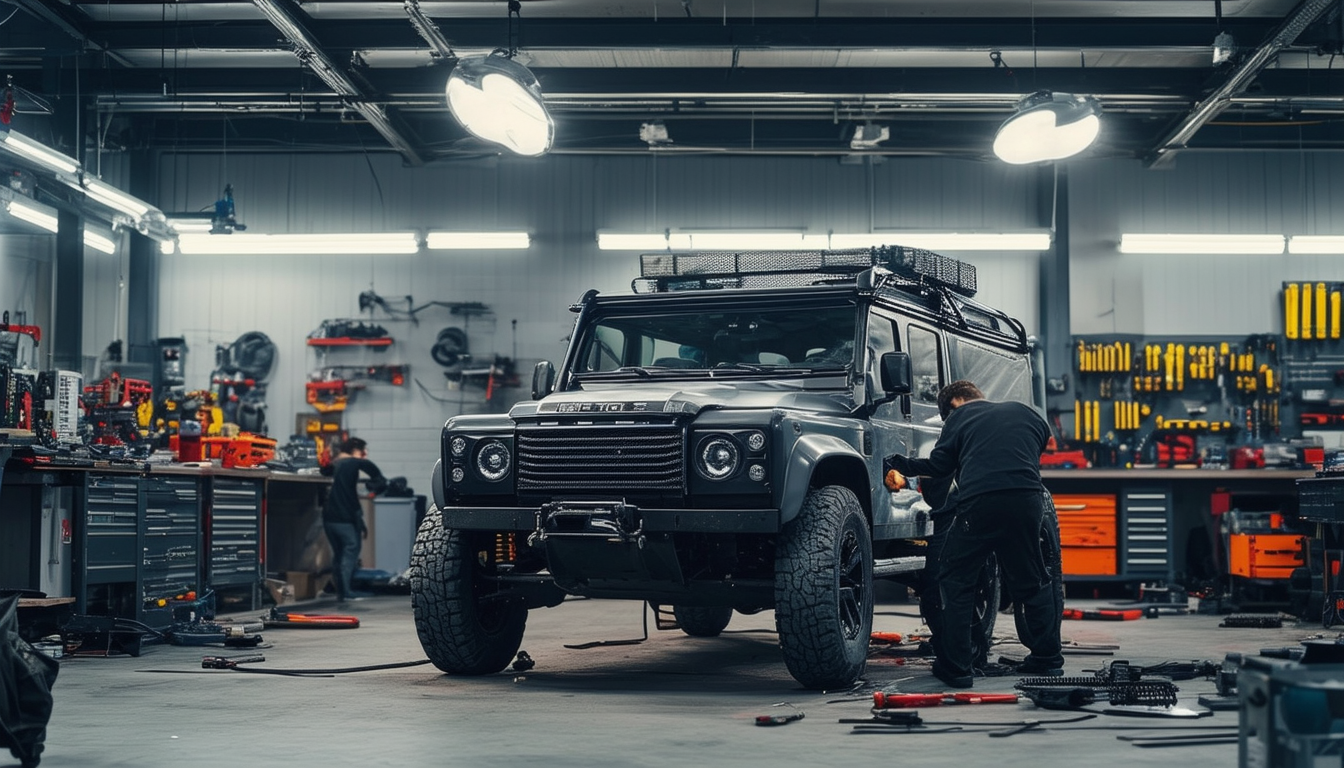 d&Atilde;&copy;couvrez comment des pr&Atilde;&copy;parateurs talentueux apportent leur touche unique &Atilde;&nbsp; l'ineos grenadier, transformant ce suv robuste en un mod&Atilde;&uml;le encore plus performant et styl&Atilde;&copy;. suivez leur passion et leur expertise dans cette aventure automobile captivante !