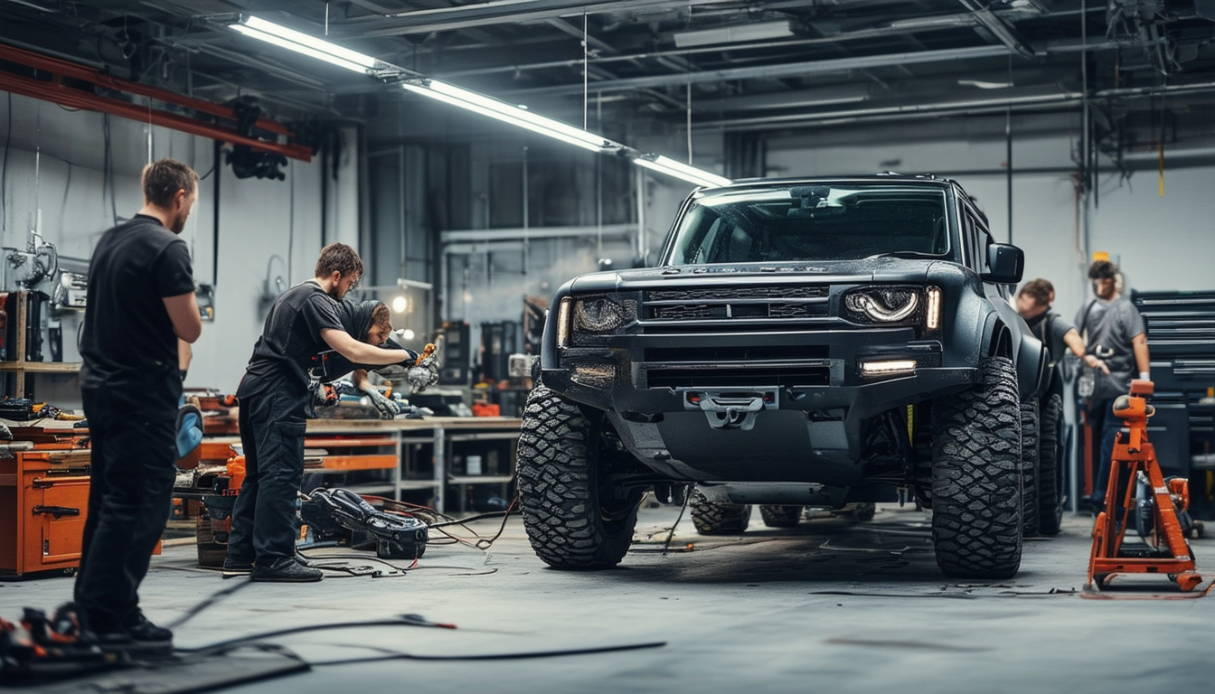 d&Atilde;&copy;couvrez comment les pr&Atilde;&copy;parateurs automobiles s'attaquent &Atilde;&nbsp; l'ineos grenadier, en transformant ce 4x4 brut en un v&Atilde;&copy;hicule de r&Atilde;&ordf;ve, alliant performance, style et innovations techniques.