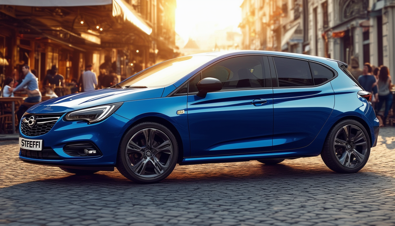 d&Atilde;&copy;couvrez l'opel corsa &Acirc;&laquo; steffi &Acirc;&raquo;, la citadine embl&Atilde;&copy;matique qui allie &Atilde;&nbsp; la perfection sportivit&Atilde;&copy; et &Atilde;&copy;l&Atilde;&copy;gance. parfaite en milieu urbain, elle offre un design moderne et des performances dynamiques pour une exp&Atilde;&copy;rience de conduite inoubliable.