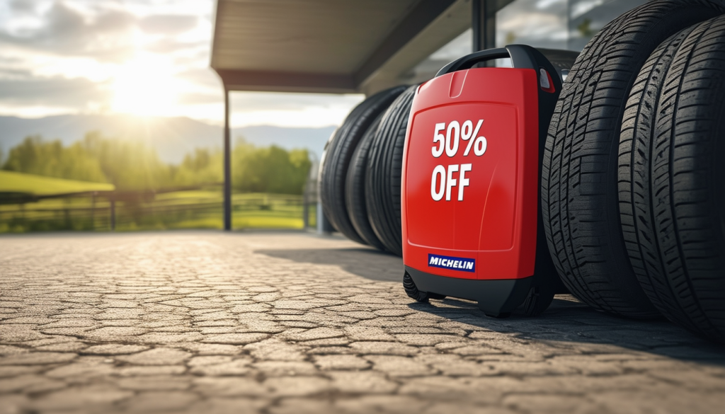 découvrez notre offre exceptionnelle avec 50% de réduction sur le compresseur digital michelin ! idéal pour regonfler vos pneus en toute simplicité et efficacité. ne manquez pas cette chance de garantir votre sécurité sur la route.