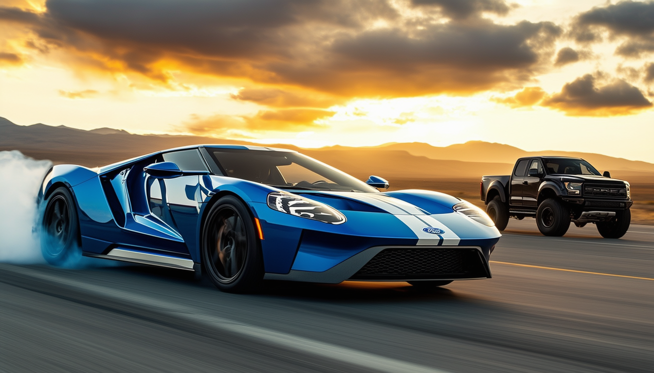 d&Atilde;&copy;couvrez dans cette vid&Atilde;&copy;o captivante comment une ford gt de shmee se fait surpasser par un pick-up modifi&Atilde;&copy; par hennessey. plong&Atilde;&copy;e dans l'univers de la performance automobile o&Atilde;&sup1; la puissance rencontre l'ing&Atilde;&copy;niosit&Atilde;&copy;, ne manquez pas ce duel surprenant entre deux v&Atilde;&copy;hicules d'exception.