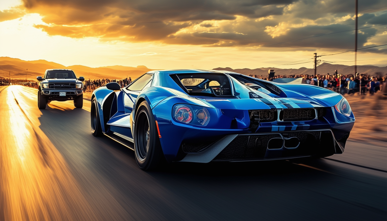 d&Atilde;&copy;couvrez une confrontation &Atilde;&copy;pique dans notre derni&Atilde;&uml;re vid&Atilde;&copy;o o&Atilde;&sup1; une ford gt de shmee se fait d&Atilde;&copy;passer par un pick-up modifi&Atilde;&copy; par hennessey. assistez &Atilde;&nbsp; cette bataille de puissance in&Atilde;&copy;dite et explorez les performances impressionnantes de ces v&Atilde;&copy;hicules d'exception.