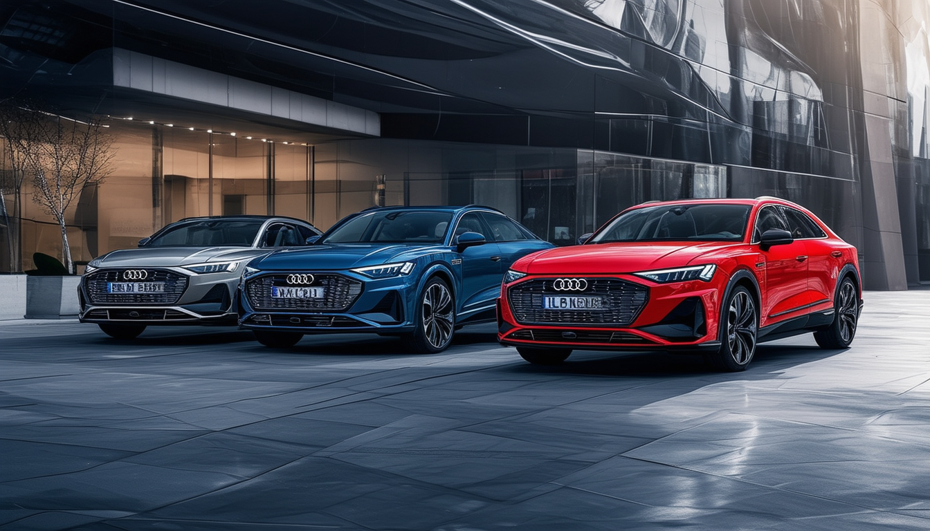 d&Atilde;&copy;couvrez le nouveau visage de l'audi e-tron gt, avec trois versions lanc&Atilde;&copy;es simultan&Atilde;&copy;ment. alliant performance, design innovant et technologie de pointe, cette voiture &Atilde;&copy;lectrique red&Atilde;&copy;finit le plaisir de conduire. ne manquez pas cette exp&Atilde;&copy;rience unique !