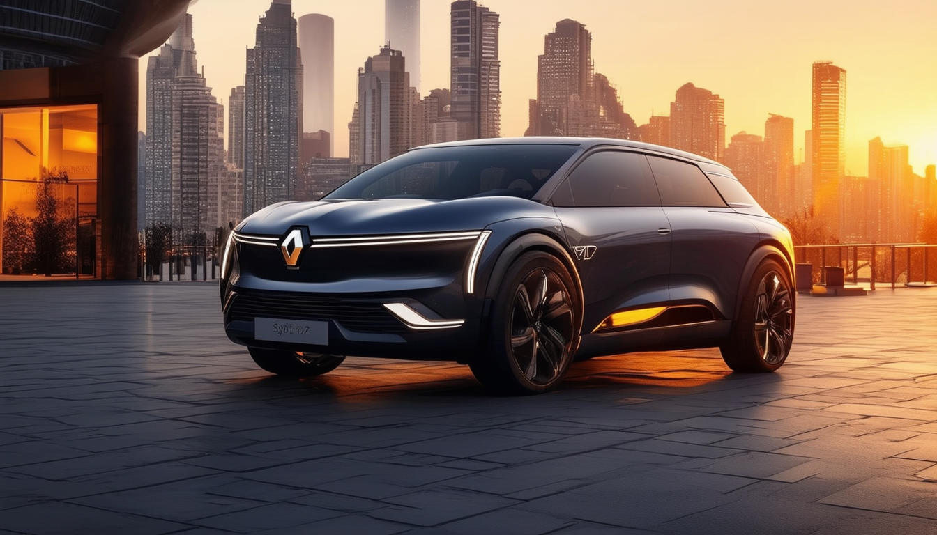 d&Atilde;&copy;couvrez le renault symbioz, un suv innovant alliant design futuriste et technologies avanc&Atilde;&copy;es, disponible d&Atilde;&uml;s 34 900 euros. explorez un nouveau monde de confort et de performance avec ce mod&Atilde;&uml;le r&Atilde;&copy;volutionnaire.