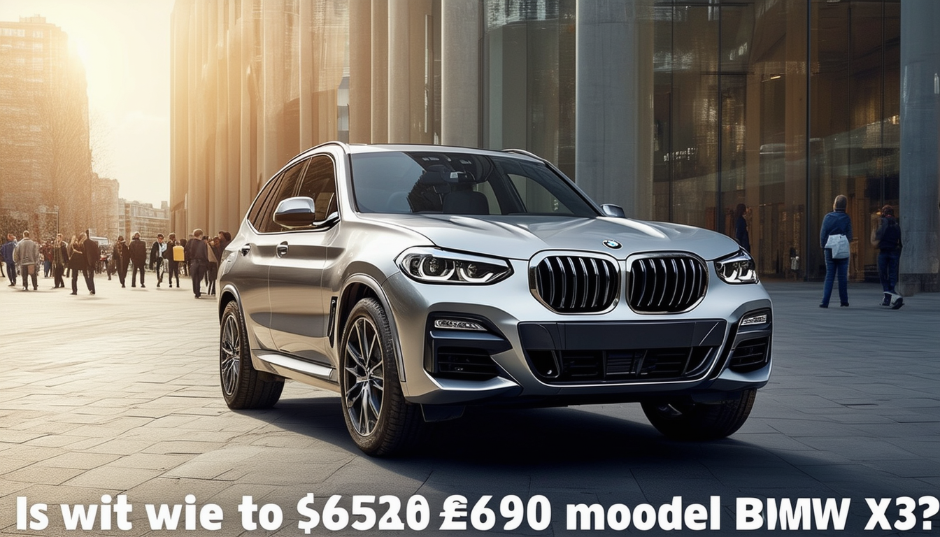 d&Atilde;&copy;couvrez si investir 63 900 euros dans la bmw x3 mod&Atilde;&uml;le de base est une d&Atilde;&copy;cision judicieuse. analysez les caract&Atilde;&copy;ristiques, performances et rapport qualit&Atilde;&copy;-prix de ce suv luxueux.