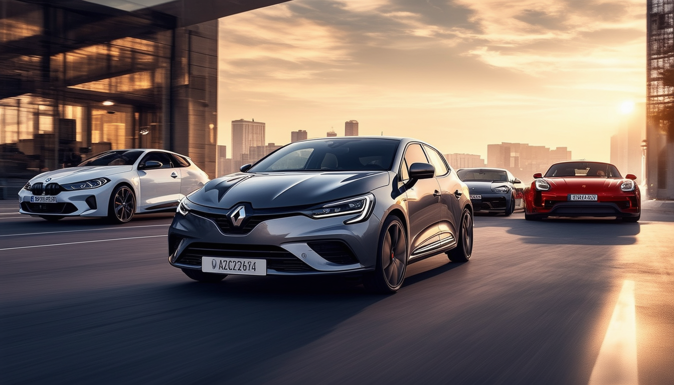 d&Atilde;&copy;couvrez la prochaine renault clio &Atilde;&copy;lectrique qui promet de r&Atilde;&copy;volutionner le march&Atilde;&copy; des compactes, tout en sonnant le glas des bmw m4 et s&Atilde;&copy;rie 4 &Atilde;&nbsp; essence. ne manquez pas &Atilde;&copy;galement le lancement de la porsche mission x, un mod&Atilde;&uml;le haut de gamme alliant performance et innovation. plongez dans l'avenir de l'automobile &Atilde;&copy;lectrique avec nous.