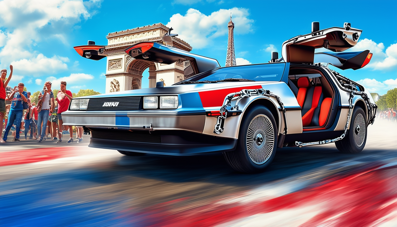 d&Atilde;&copy;couvrez comment une embl&Atilde;&copy;matique voiture delorean va d&Atilde;&copy;fendre les couleurs de la france lors de la finale du prestigieux concours hot wheels legends tour. ne manquez pas cet &Atilde;&copy;v&Atilde;&copy;nement unique o&Atilde;&sup1; passion, cr&Atilde;&copy;ativit&Atilde;&copy; et aventures automobiles se rencontrent !