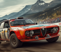 découvrez le restomod unique d'alma : une réinterprétation de l'alfa romeo alfasud sprint avec un style inspiré du groupe b, alliant nostalgie et performance moderne.
