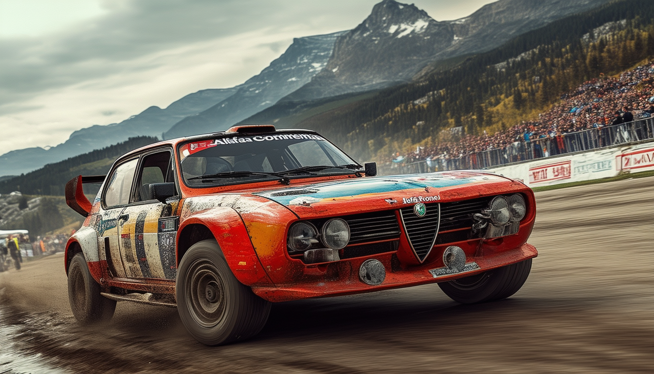 Alma revisite l'Alfa Romeo Alfasud Sprint dans un style Groupe B ...