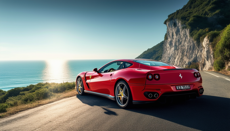 plongez dans l'univers du grand tourisme avec la ferrari 599 gtb fiorano. découvrez une fusion parfaite de puissance, d'élégance et de technologie pour une expérience de conduite inégalée. laissez-vous séduire par son design audacieux et ses performances exceptionnelles.
