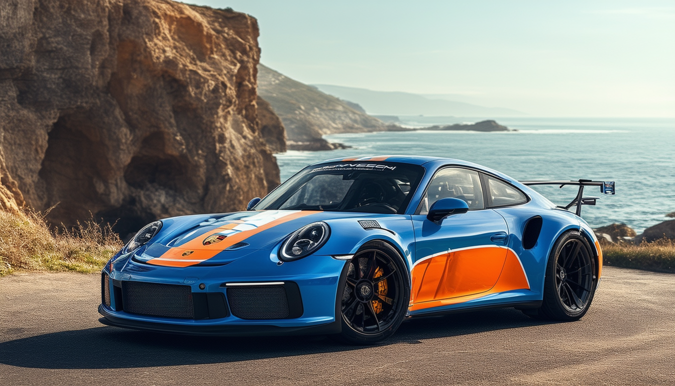 Découvrez la splendide Porsche 911 Gulf par The RSR Project ...
